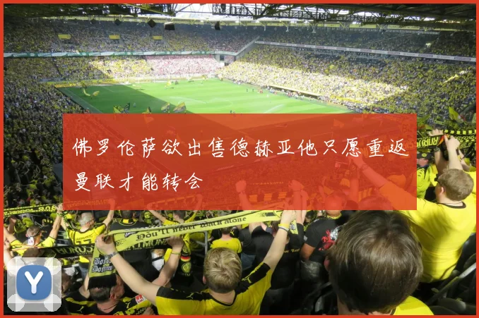 佛罗伦萨欲出售德赫亚他只愿重返曼联才能转会